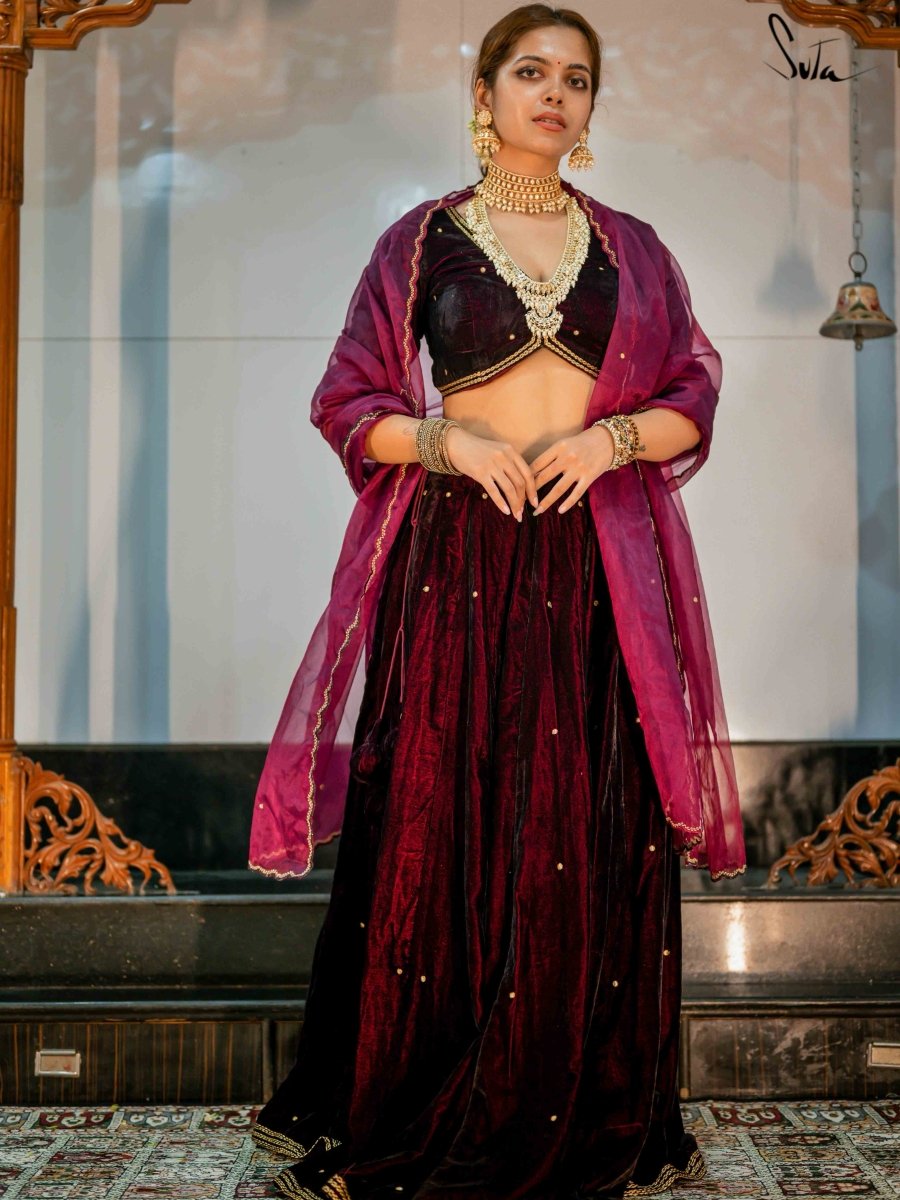 Katthai Sa Mann (Lehenga Set) - suta