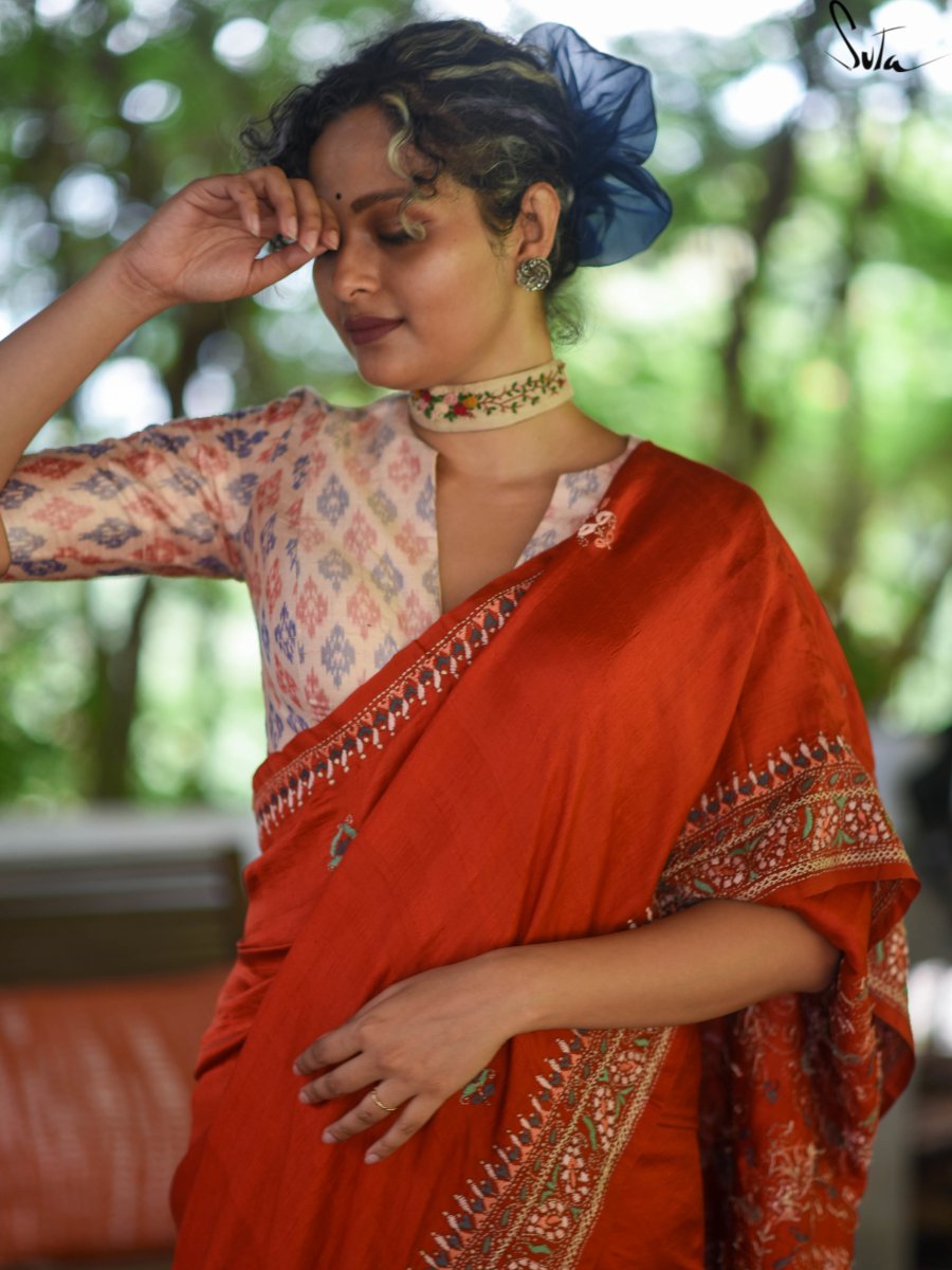 Khamoshiyan (Blouse) - suta.in