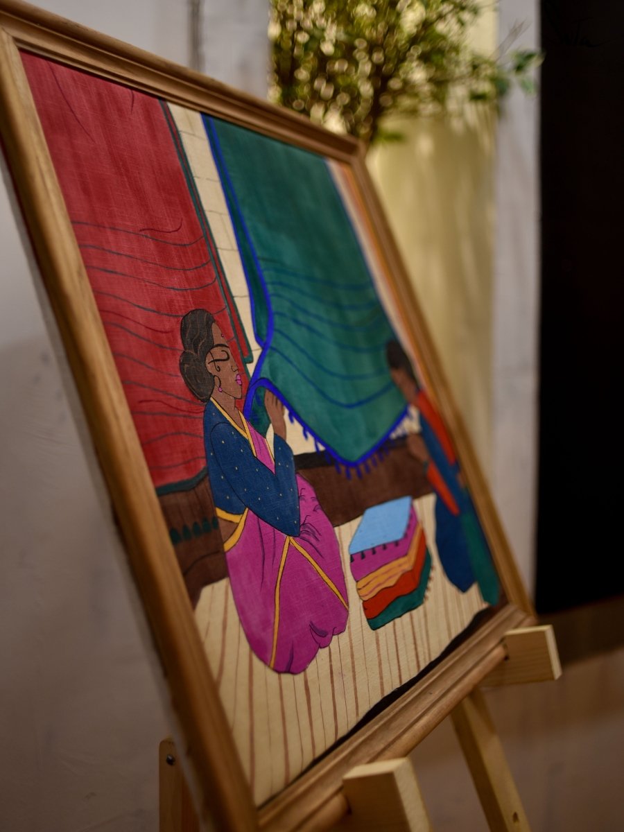 Laal, Hari, Neeli Peeli (Frame) - suta.in