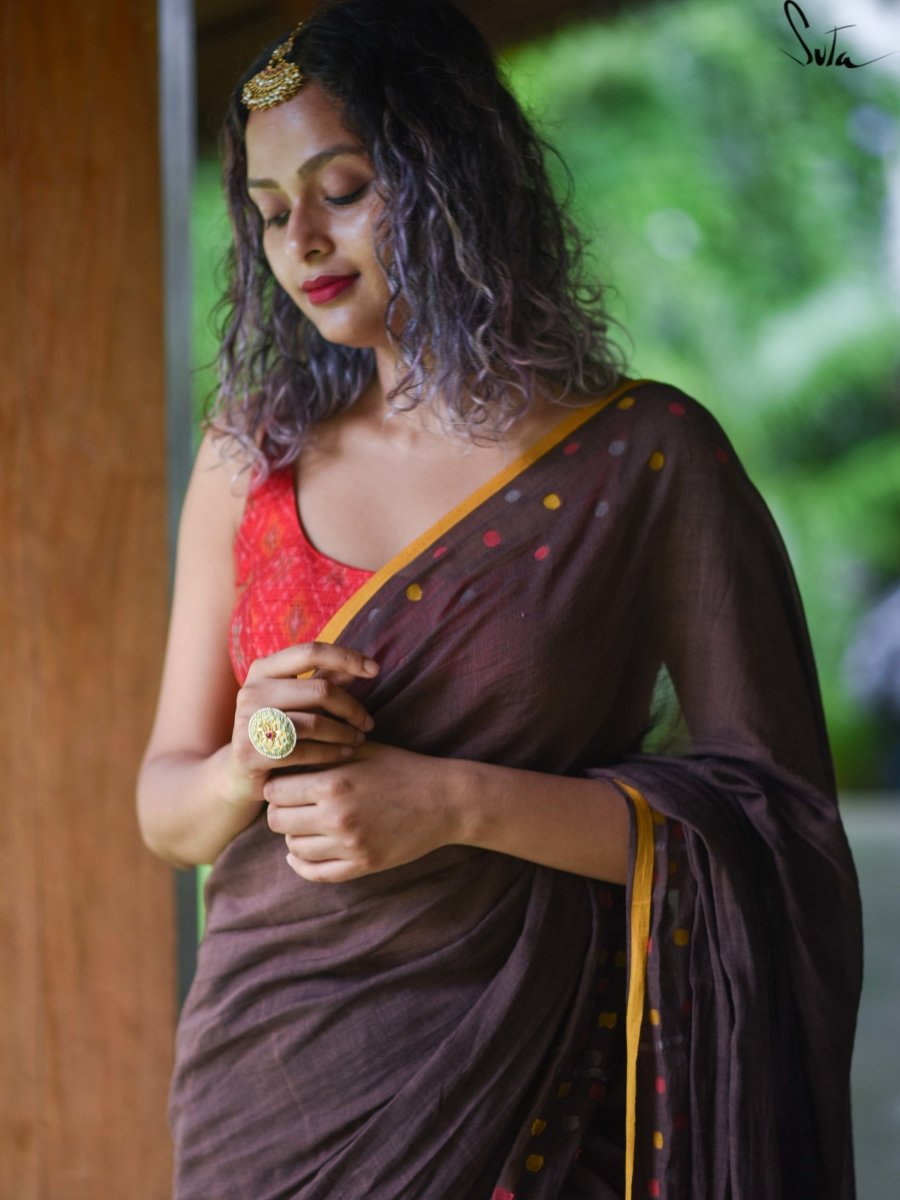 Laal Suraj (Blouse) - suta.in