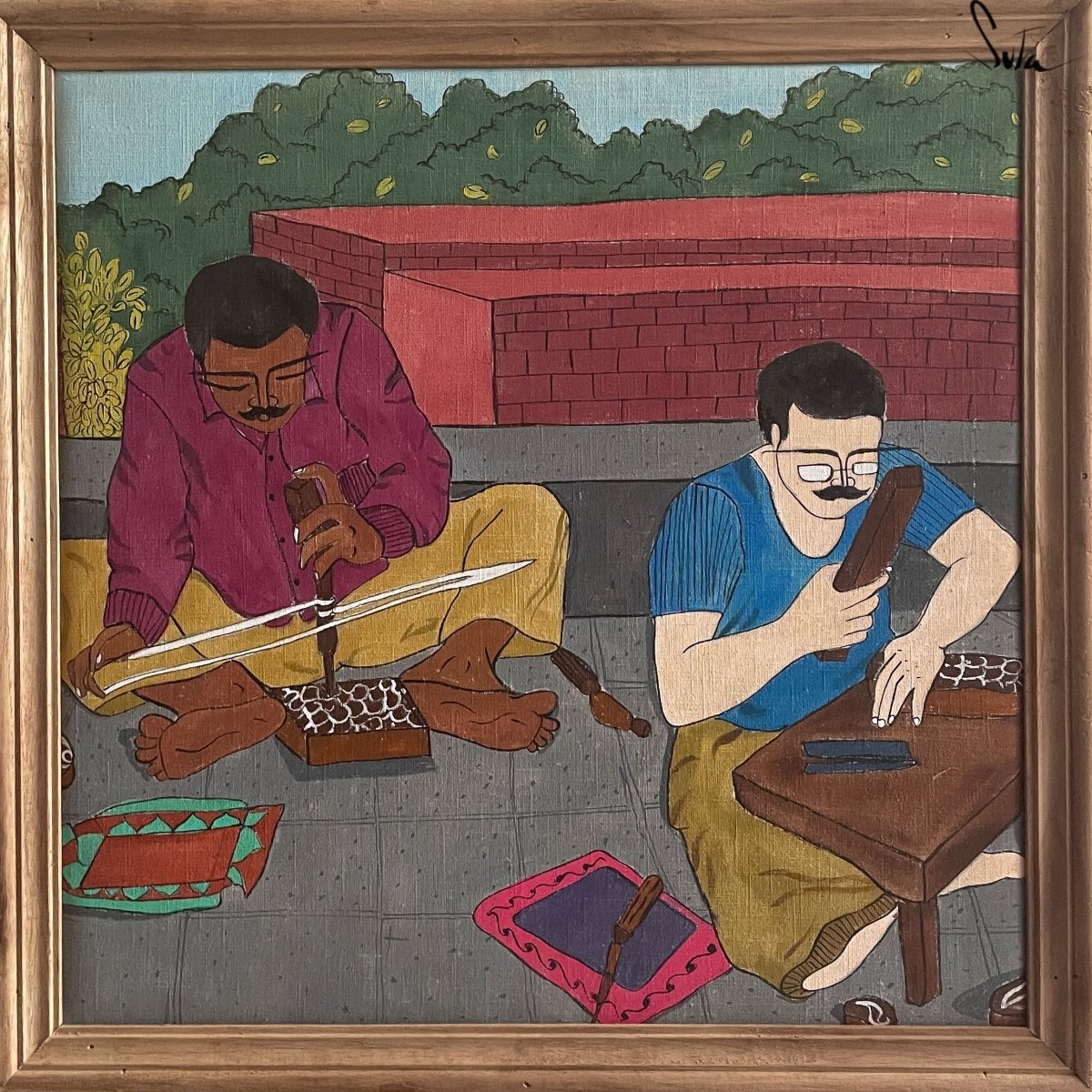 Lakri Ki Kaathi (Frame) - suta.in