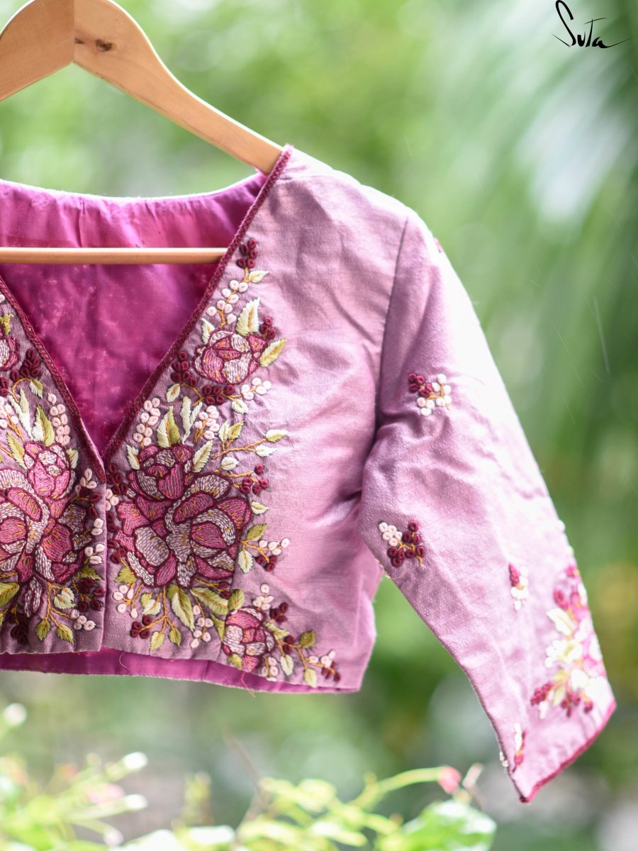 Lavender Rose (Blouse) - suta.in