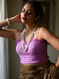 Lilac Salsa (Blouse) - suta.in