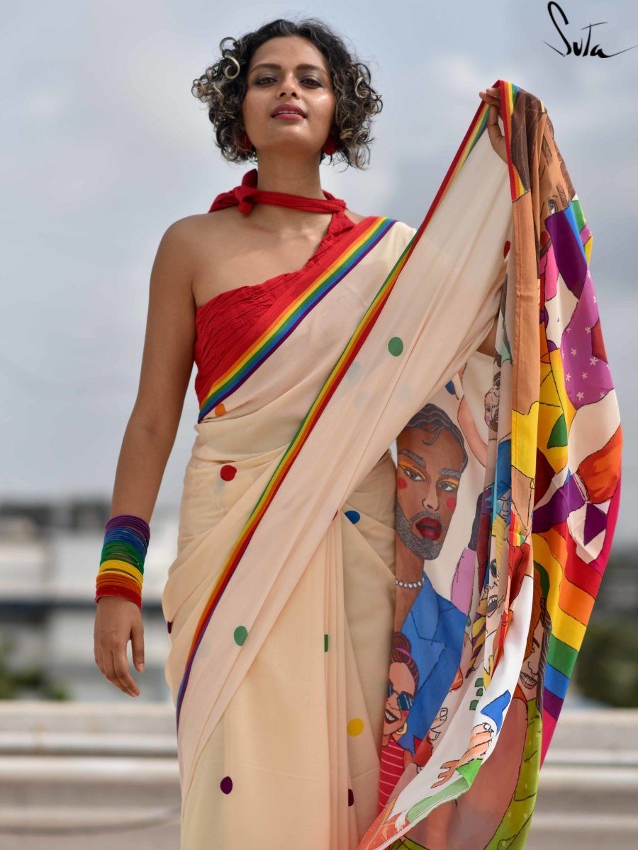 Love is Love (Saree) - suta