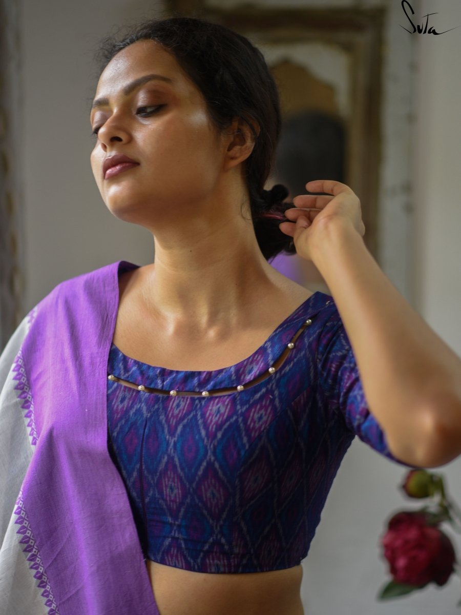 Motiyon Ki Nadi (Blouse) - suta.in