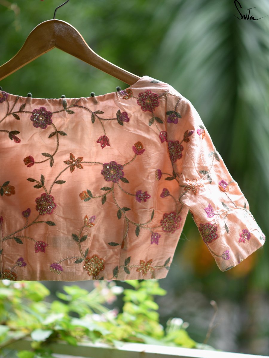 Peach Goyna (Blouse) - suta.in