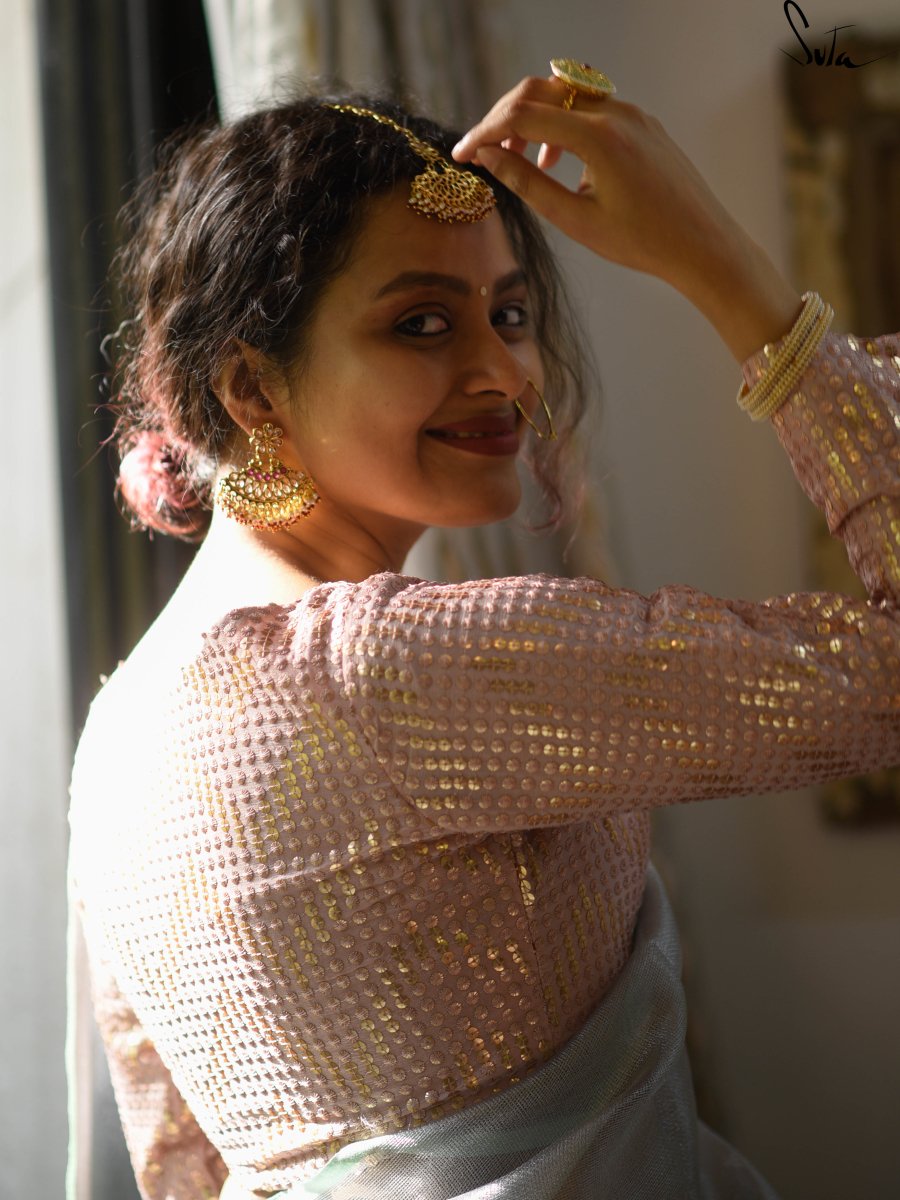 Pink Glitz (Blouse) - suta.in