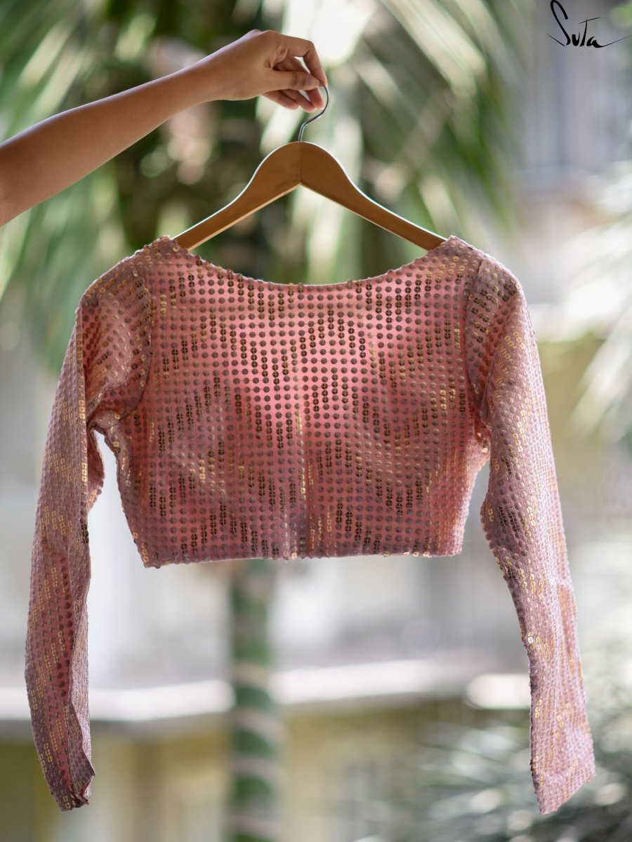 Pink Glitz (Blouse) - suta.in