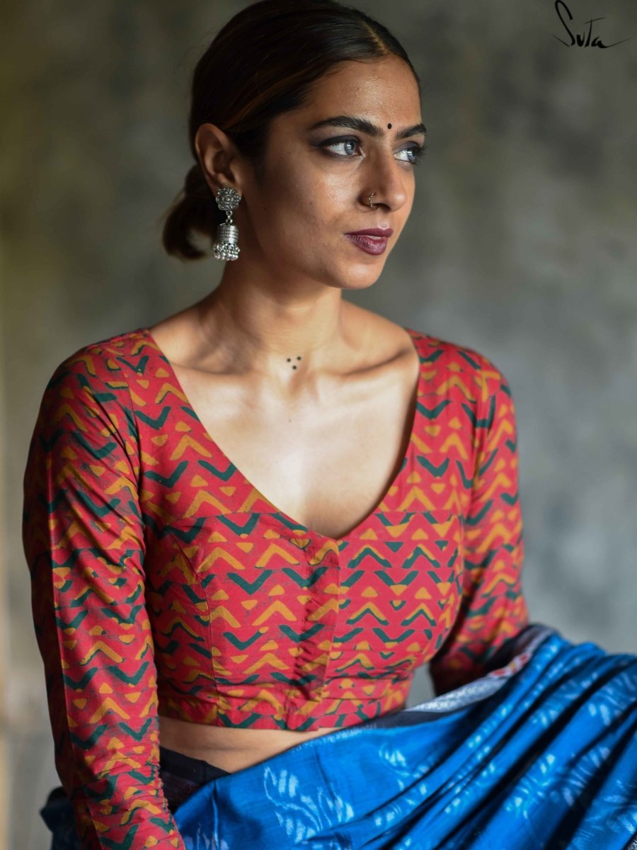 Pradeepa (Blouse) - suta.in