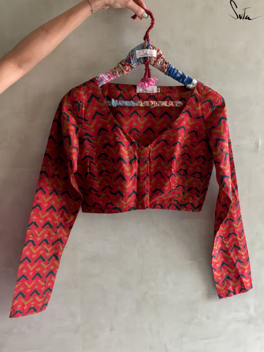 Pradeepa (Blouse) - suta.in