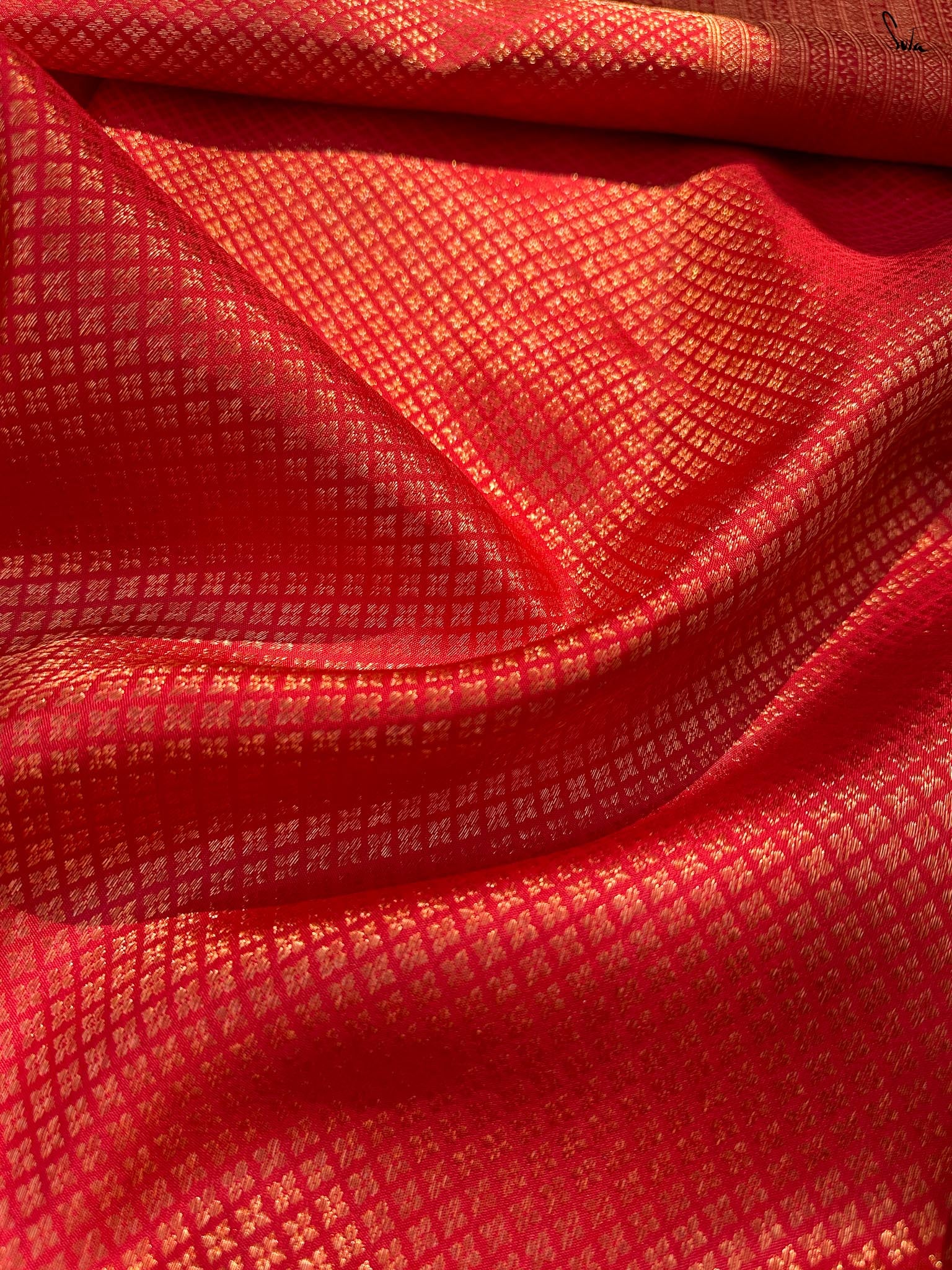Devanshi Red Kanjivaram Saree