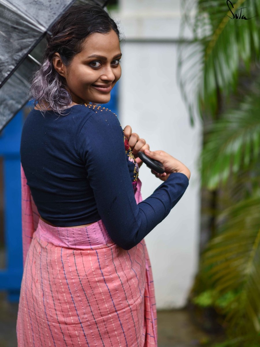 Remembering The Alcon Blue Butterfly (Blouse) - suta.in