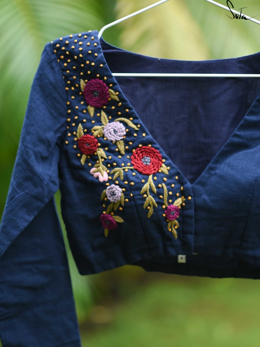 Remembering The Alcon Blue Butterfly (Blouse) - suta.in