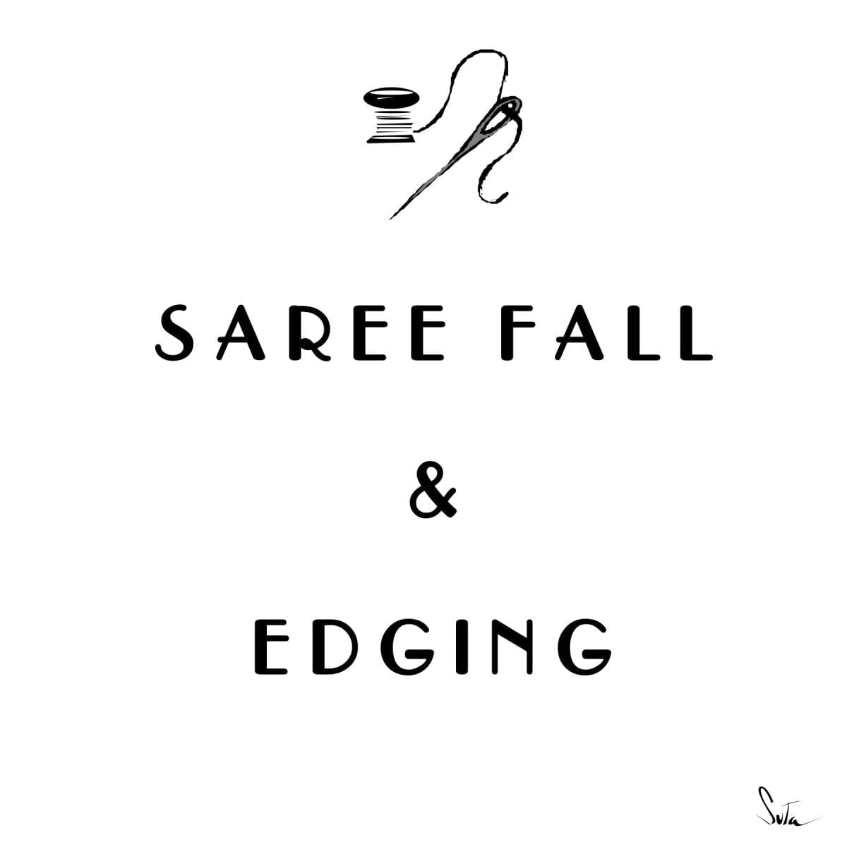 Sari Fall And Edging - suta.in