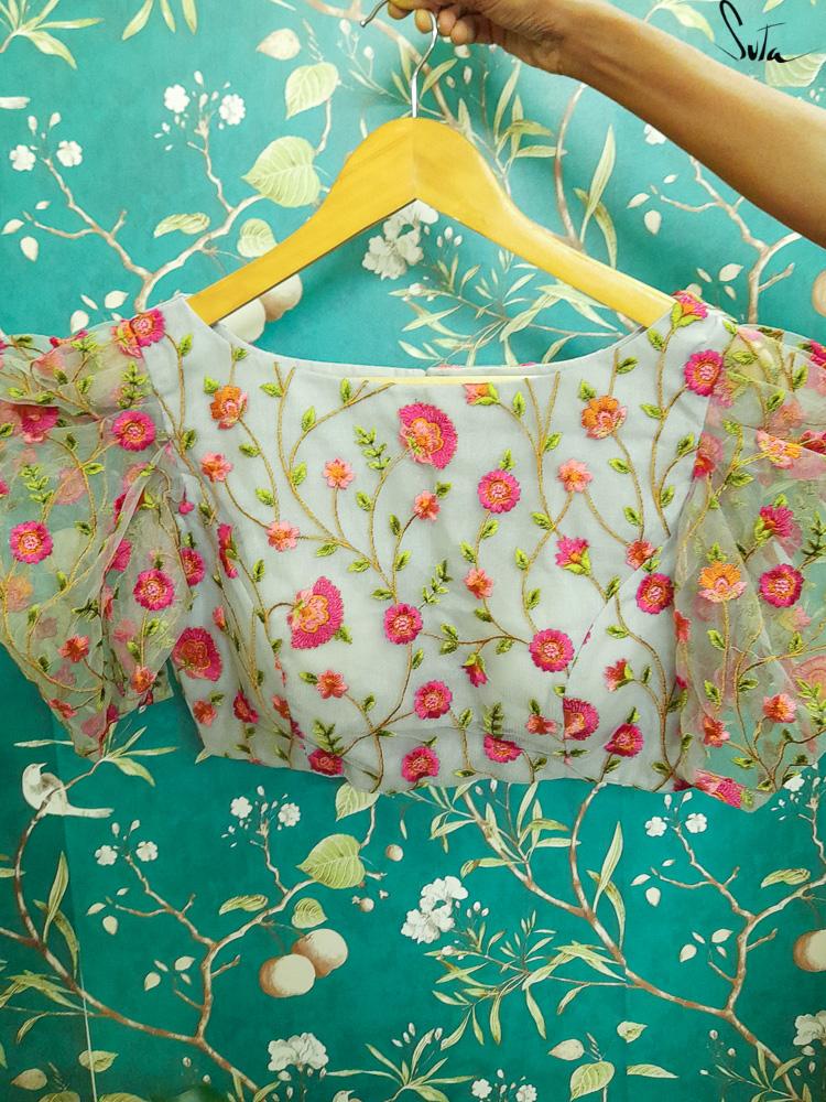 Shrubbery Blossoms (Blouse) - suta.in