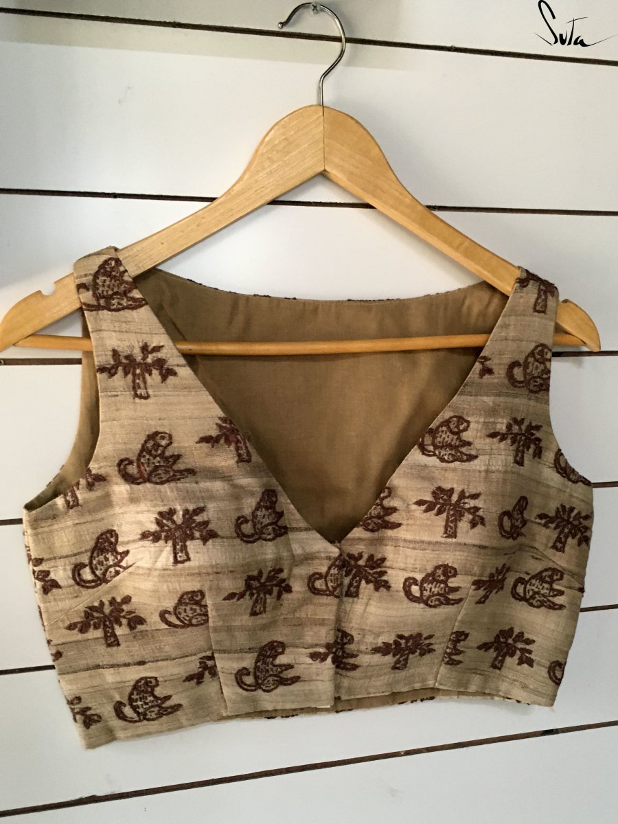 Simian Barrel (Blouse) - suta.in