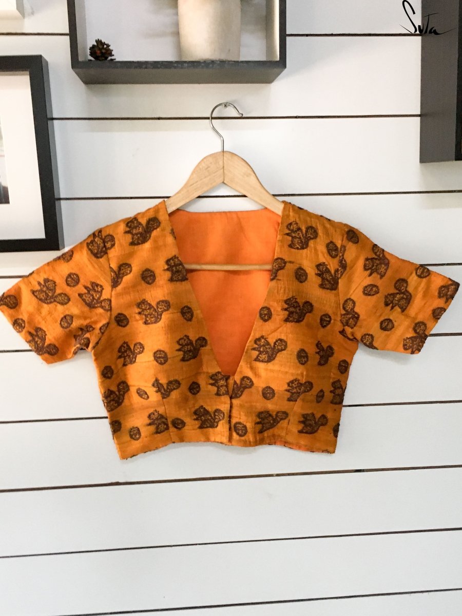 Squirrel Scurry (Blouse) - suta.in