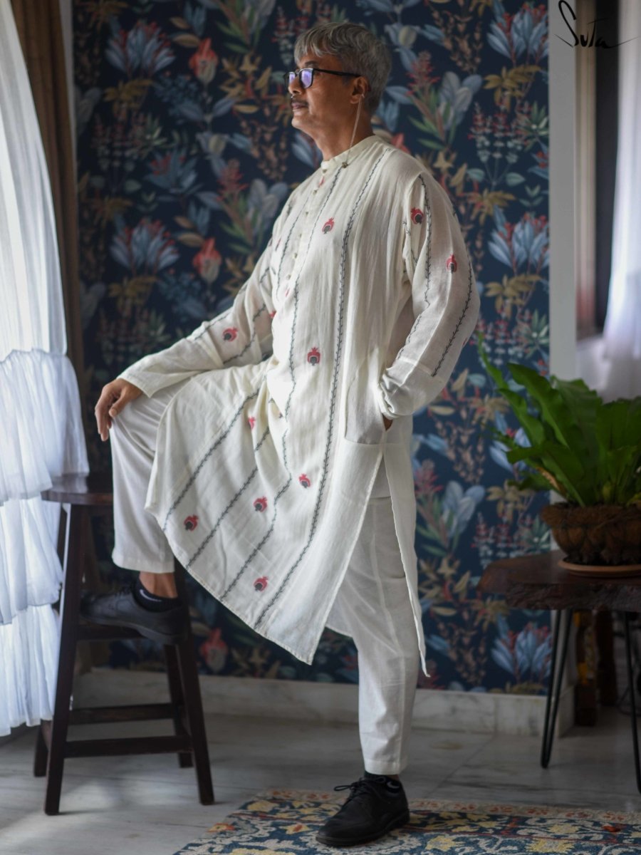 Swords and Lillies (Kurta) - suta.in