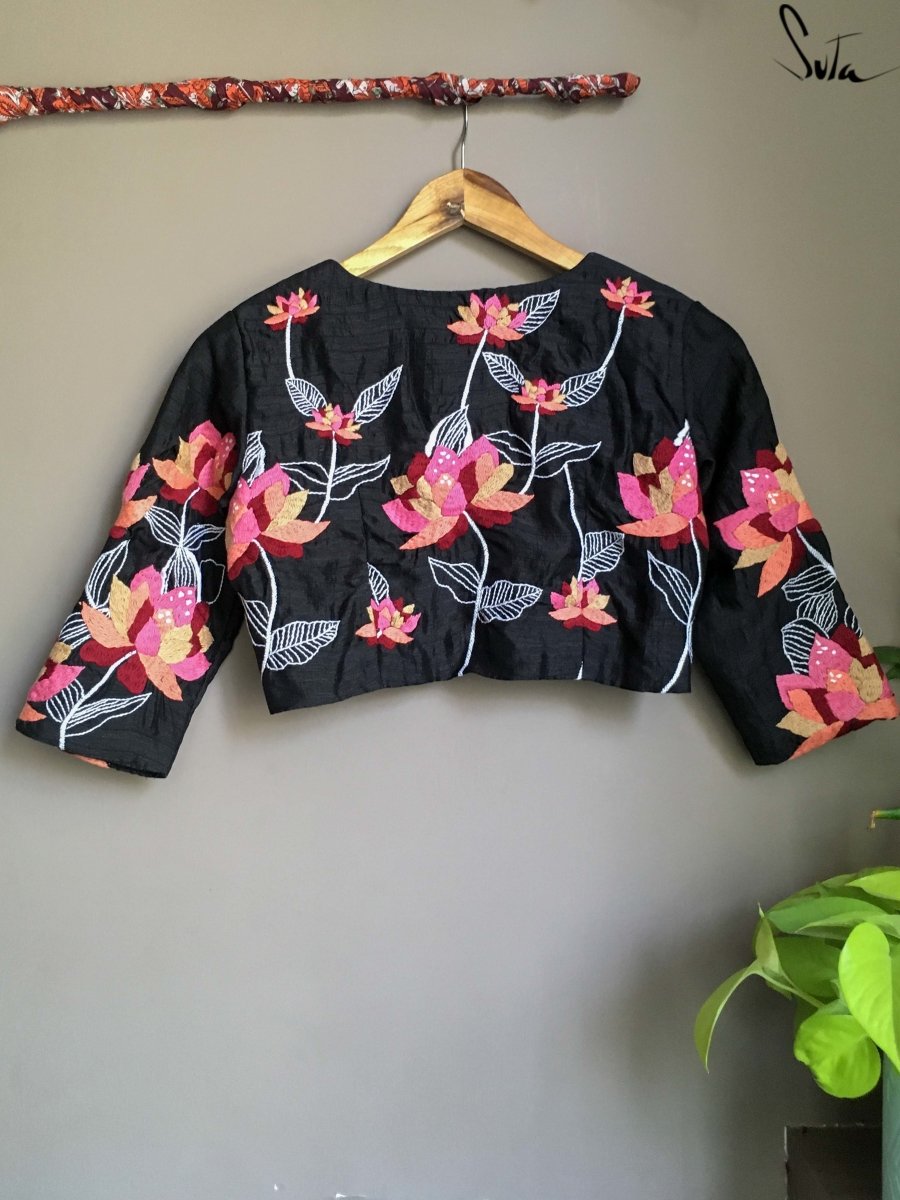 Underwater Lotus Medley (Blouse) - suta.in