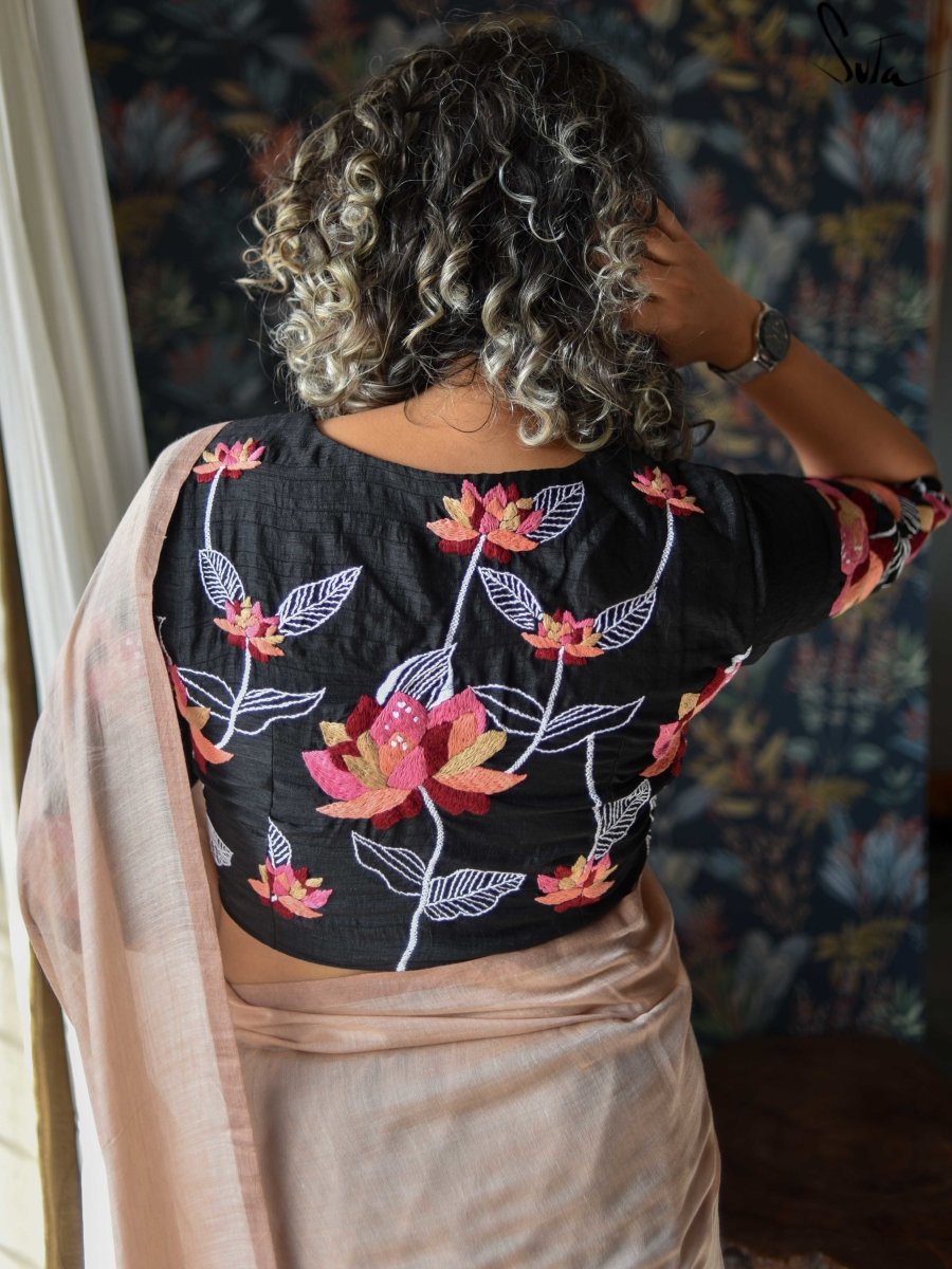 Underwater Lotus Medley (Blouse) - suta.in