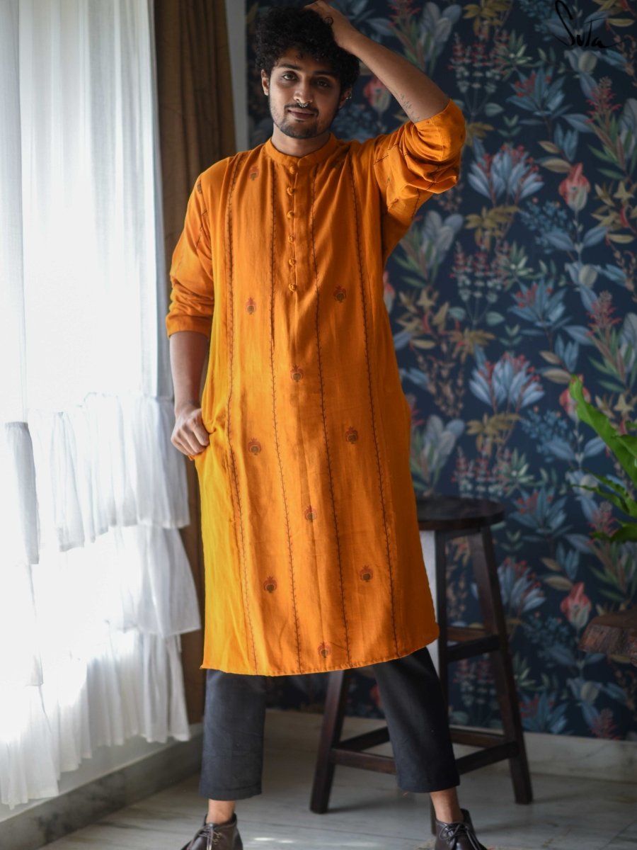 Volcanic Calm (Kurta) - suta.in