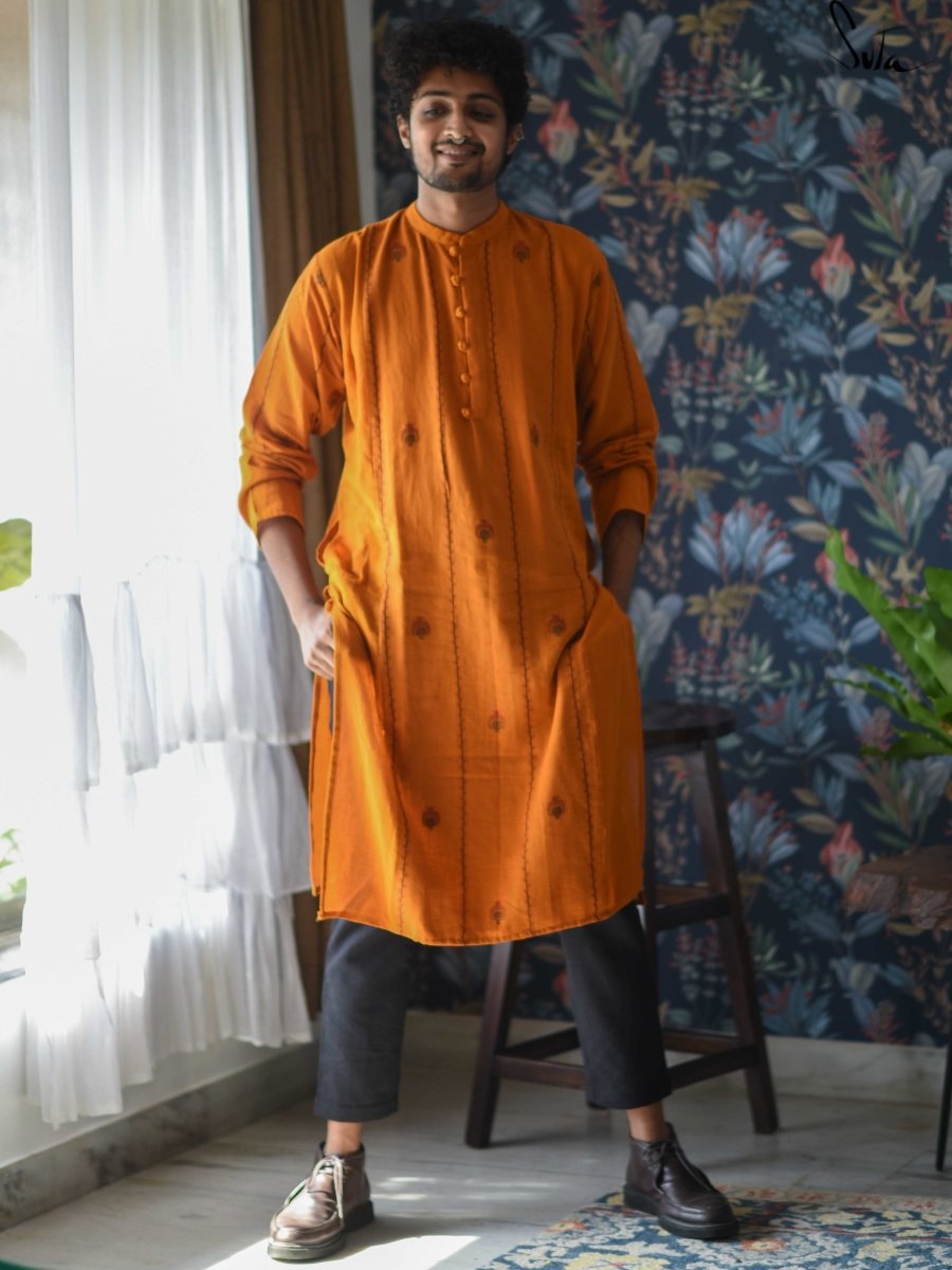 Volcanic Calm (Kurta) - suta.in