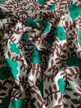 Blue daisy bunch (Fabric) - suta.in