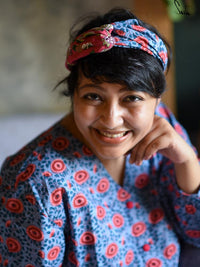 Blues and Hues (Hairband) - suta.in