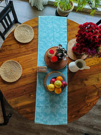 Candied Snowball Cookies (Table Runner) - suta
