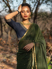 Deep blue Shona - suta