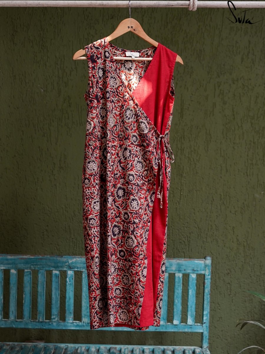 Drowsy flame lily (Dress) - suta.in