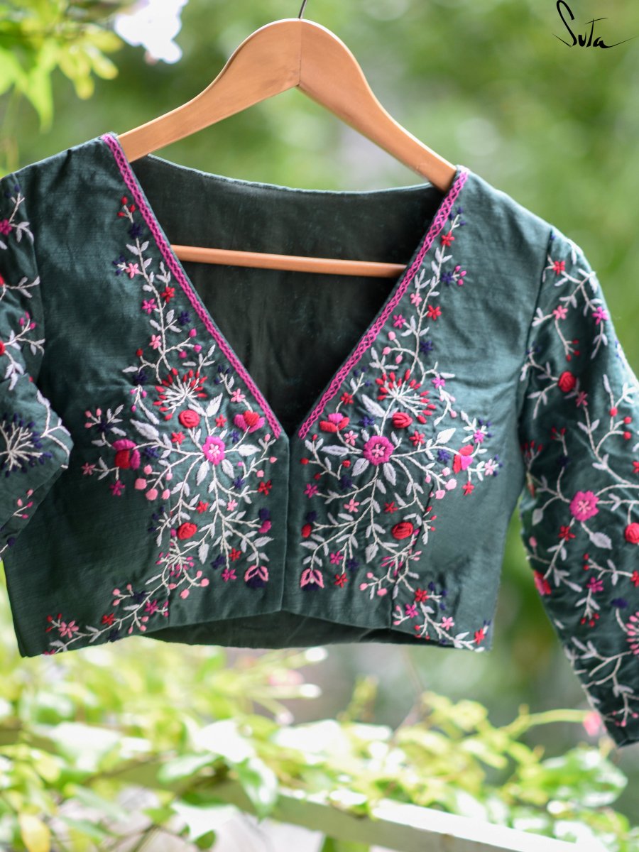 Flowering Into A Dragonfly (Blouse) - suta.in