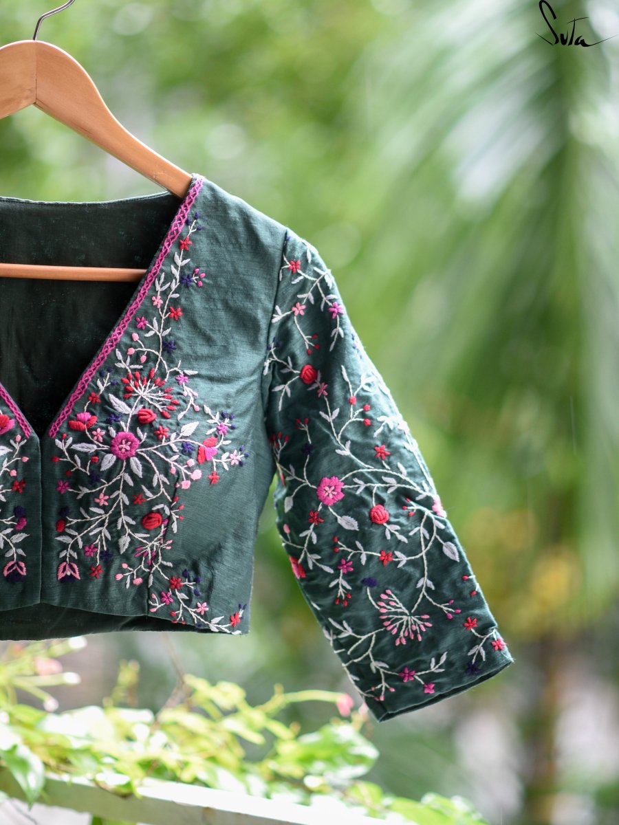 Flowering Into A Dragonfly (Blouse) - suta.in
