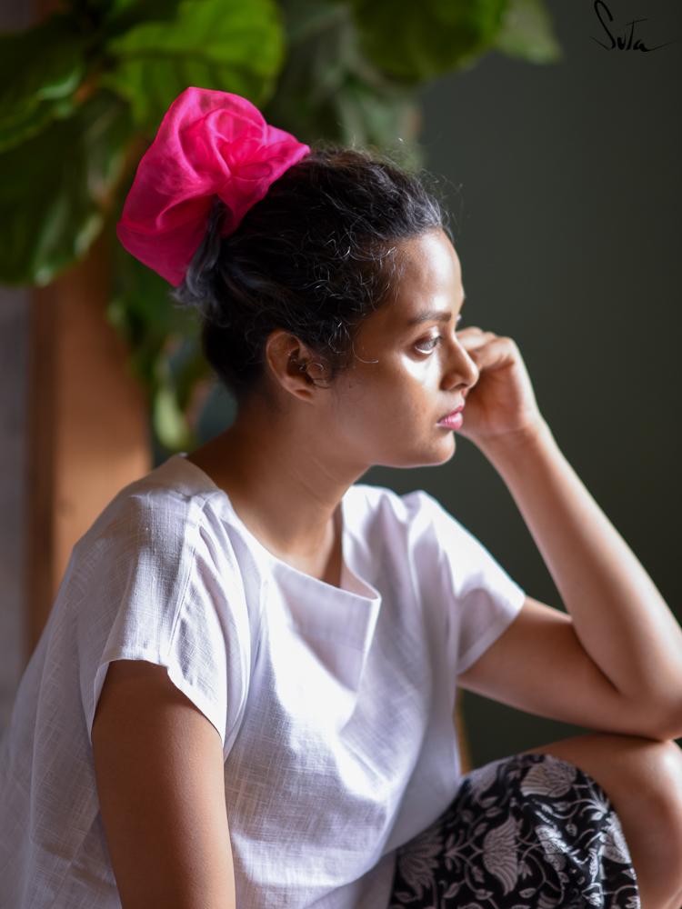 Forever Fuchsia ( Scrunchies ) - suta.in