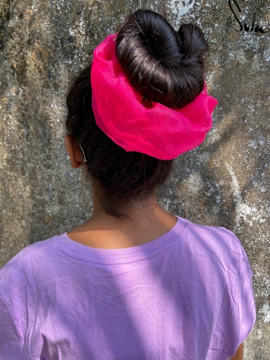 Forever Fuchsia ( Scrunchies ) - suta.in