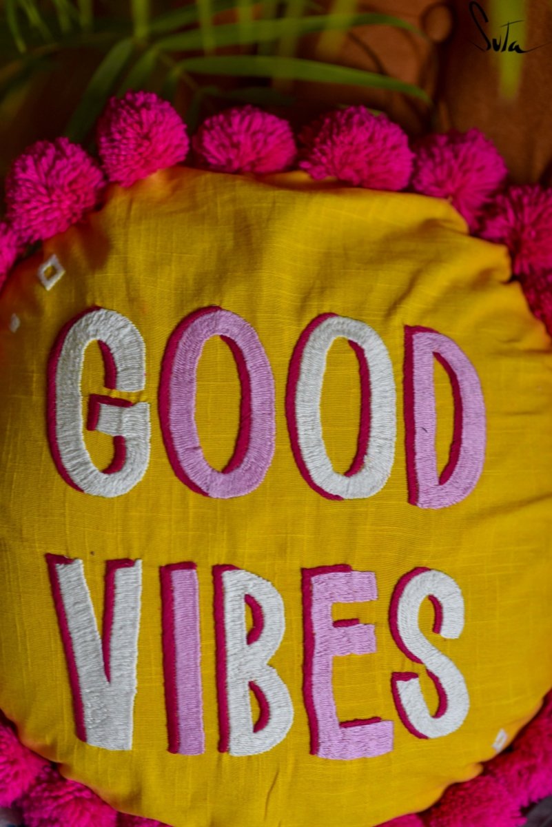 Good Vibes (Cushion Cover) - suta