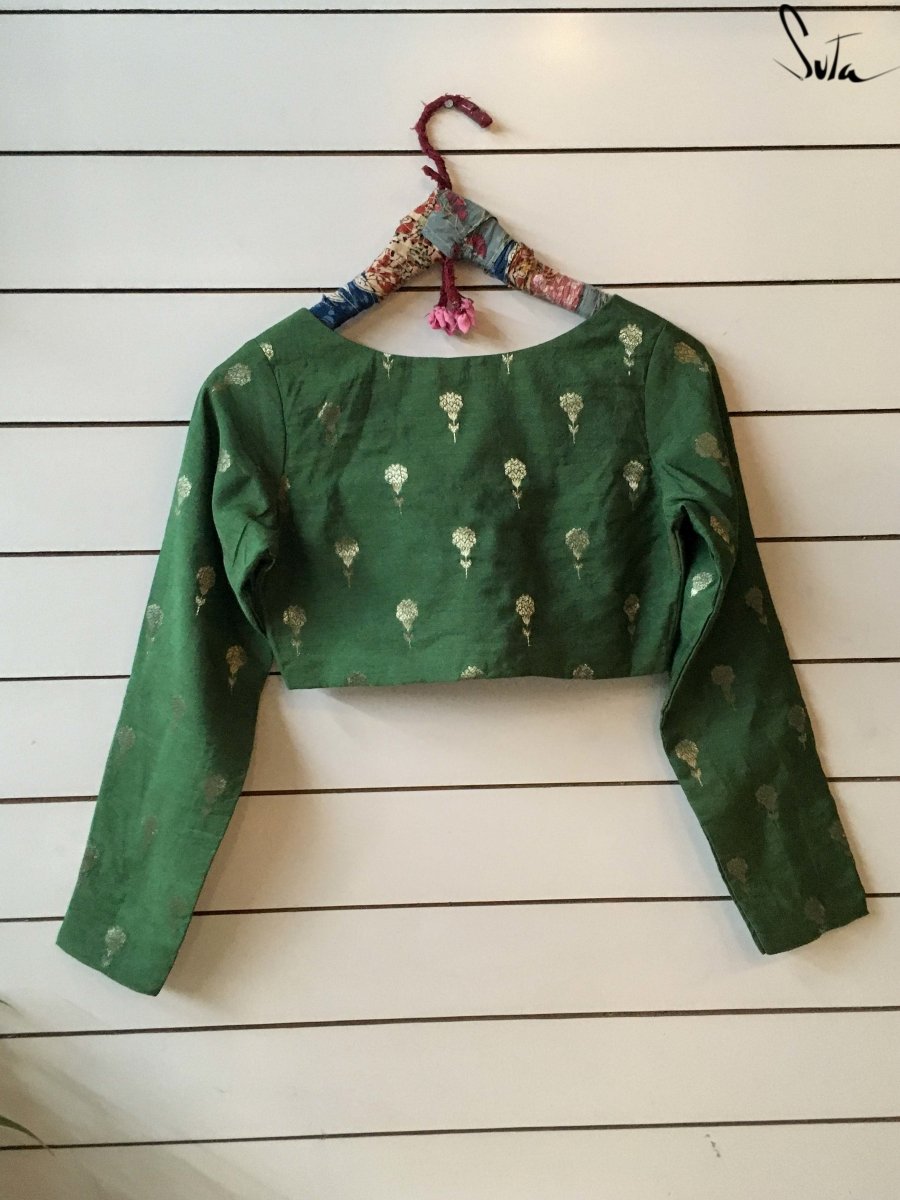 Green and Gold (Blouse) - suta.in