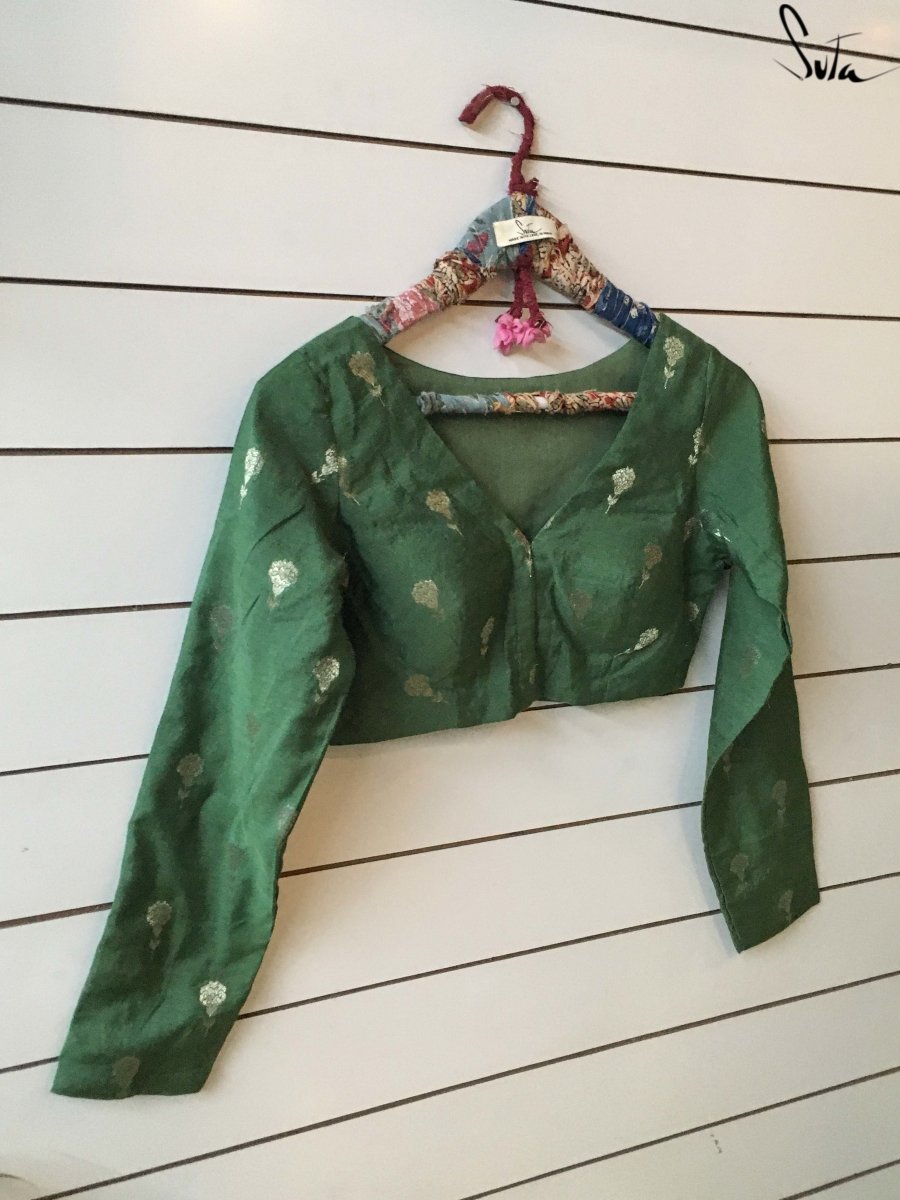 Green and Gold (Blouse) - suta.in
