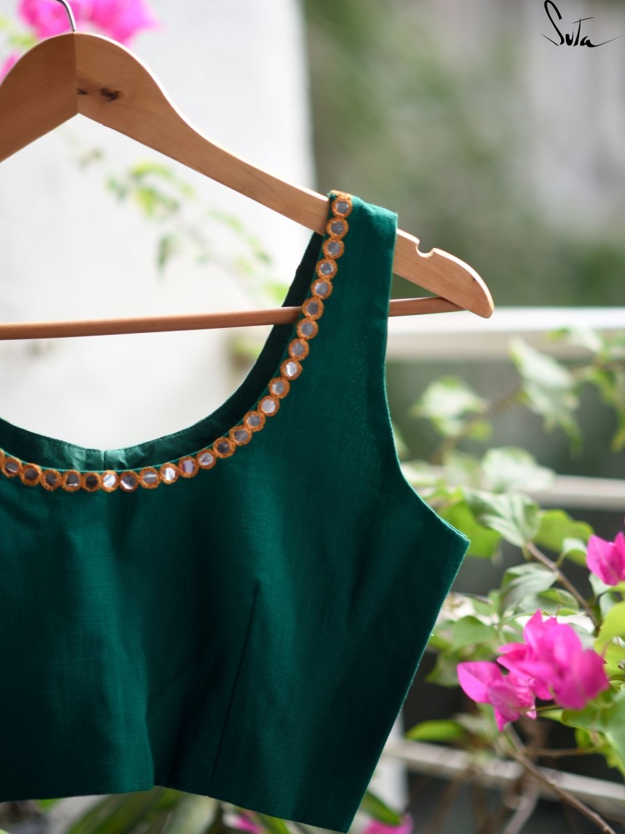 Green Glass House (Blouse) - suta.in