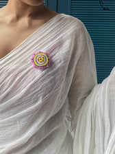 Gulabo (Brooch) - suta.in