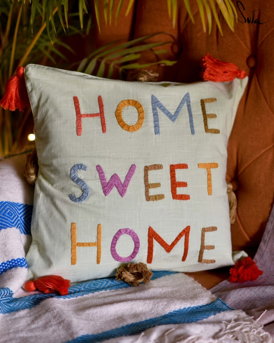 Home Sweet Home (Cushion Cover) - suta