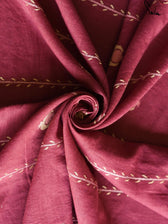 Laal Bhura Anaar (Fabric) - suta.in