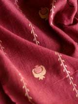 Laal Bhura Anaar (Fabric) - suta.in