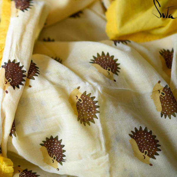 Mr. Poky Porcupine (BABY CLOTH) - suta.in