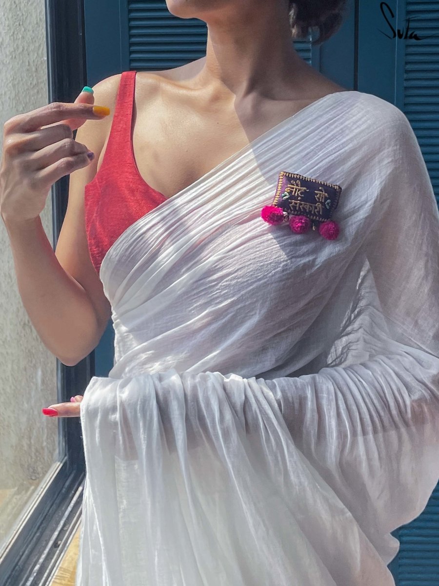 Not so Sanskaari (Brooch) - suta.in