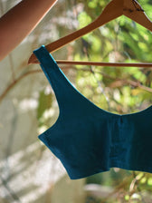 Ocean Teal Songs (Blouse) - suta.in