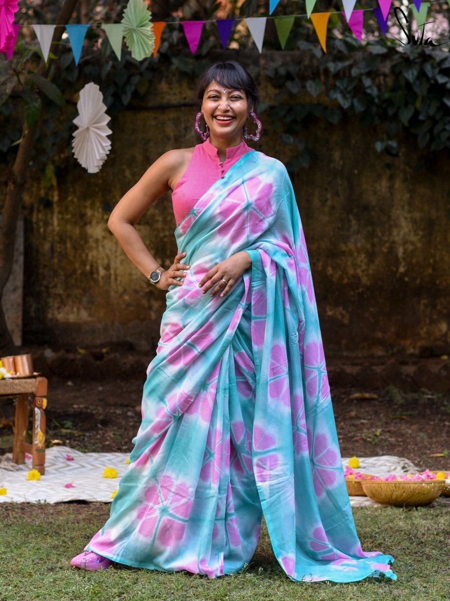 HOLI PRINT SAREE