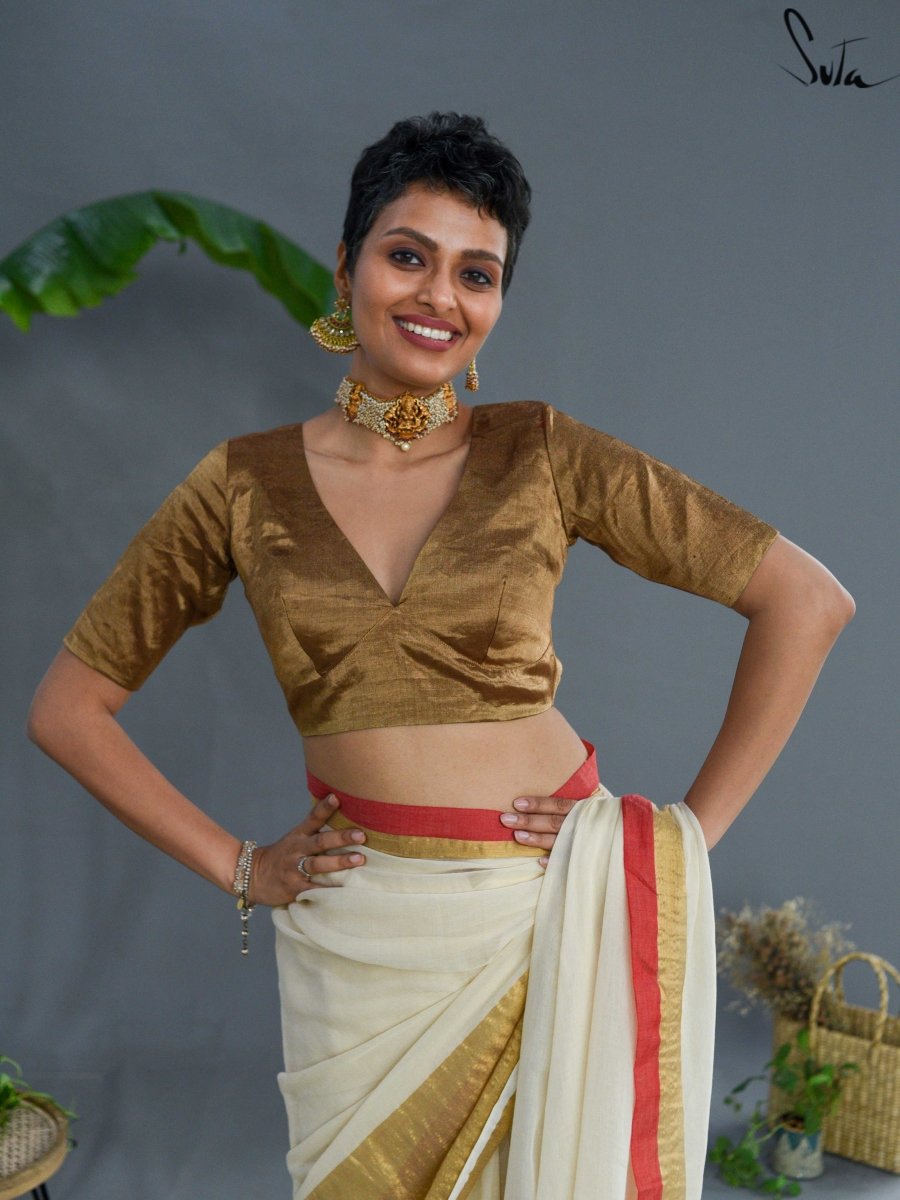 Praneetha in Black Chiffon Saree - Saree Blouse Patterns