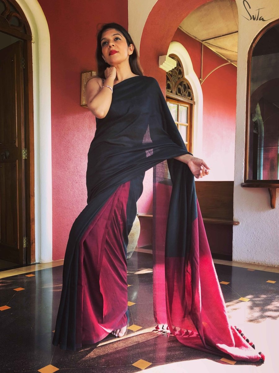 Beautiful Black Saree Designs || Black Blouse Saree || Black Saree With  Colour Combination || | Black saree designs, Stylish short dresses, Stylish  dress book