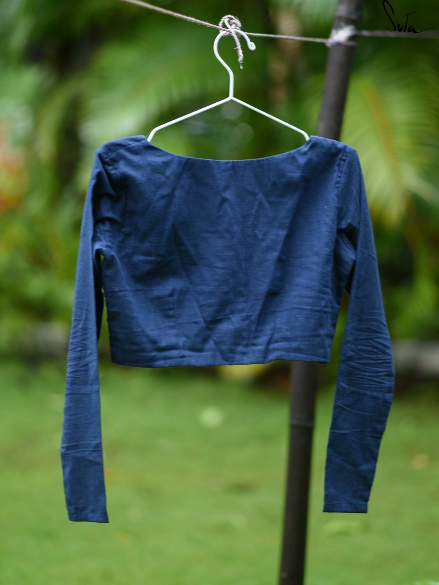Remembering The Alcon Blue Butterfly (Blouse) - suta.in
